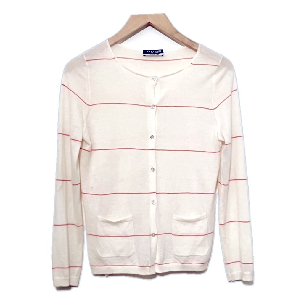Stefanel Cashmere Italian Yarn Cardigan